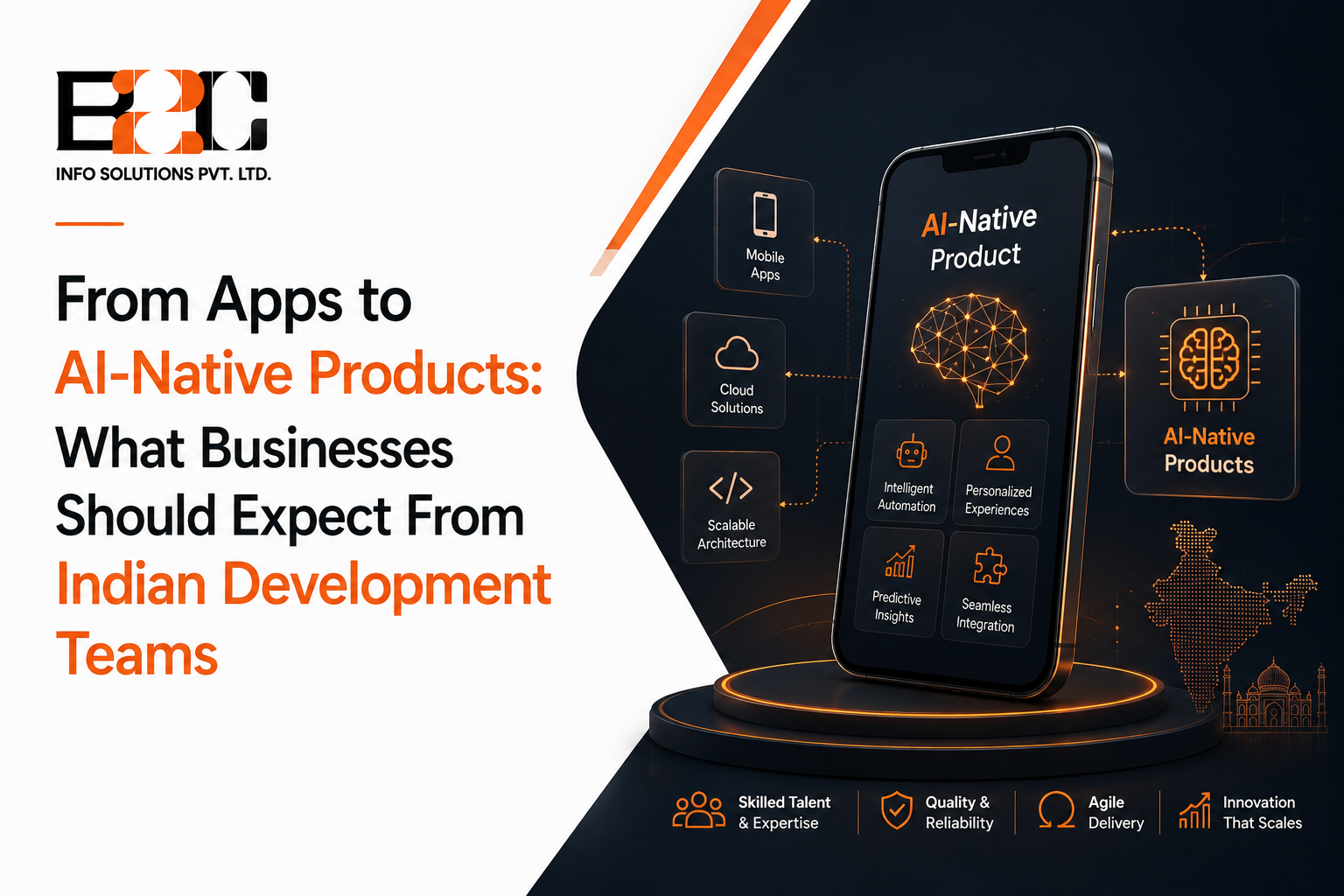 From Apps to AI-Native Products: What Businesses Should Expect From Indian Development Teams